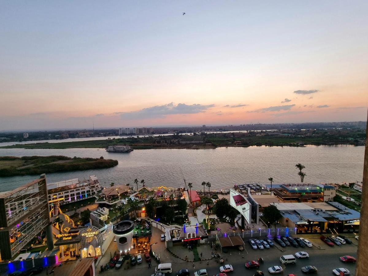Amazing Nile View And Pyramids Apartment Каир Экстерьер фото